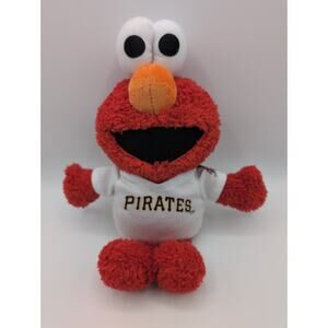 Pittsburgh Pirates Elmo Plush Figure Stuffed Animal Toy